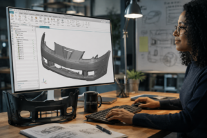 Automotive Plastic Design – Concept View 3