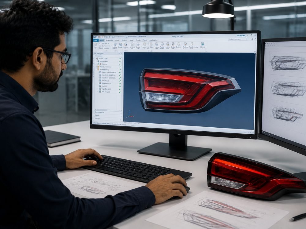 Tail Lamp CAD Development — Patli Group
