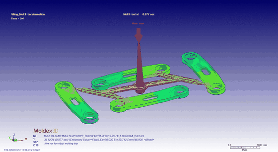 Filling & Melt Front Analysis — Patli Group